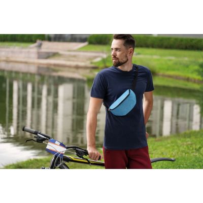 Поясная сумка Unit Handy Dandy, темно-синяя-3