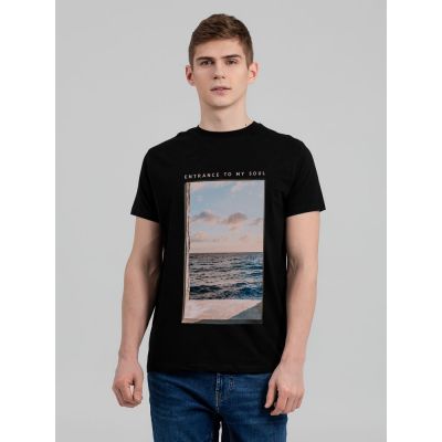 Футболка Entrance To My Soul, черная-1