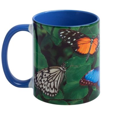 Кружка Promo Plus для сублимационной печати, голубая-3