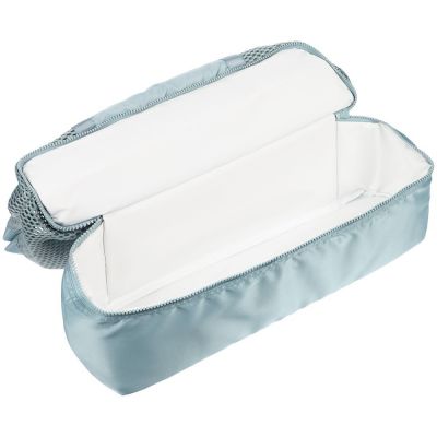 Шопер с термоотделением Verkko, серо-голубой-4