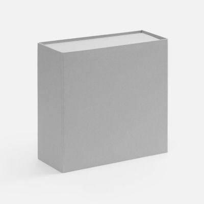 Коробка складная Quadra Fold, серая-1