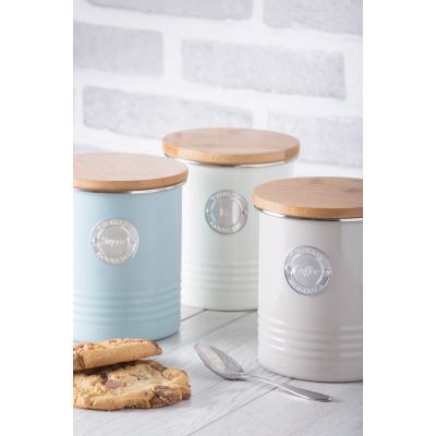 Емкость для хранения сахара Living, голубая-5