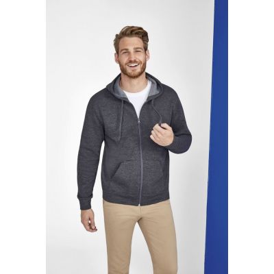 Толстовка унисекс Stone, черная-3