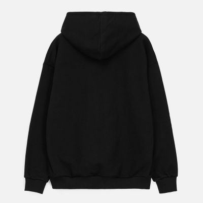 Худи унисекс оверсайз Daylero, черное-1