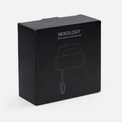Миксер Mixology, серебристый с черным-6