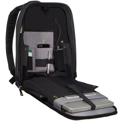 Рюкзак для ноутбука Securipak, черный-11