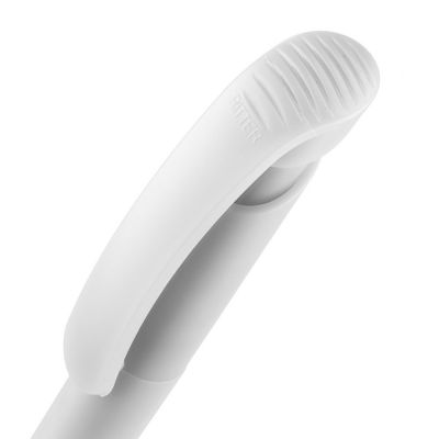 Ручка шариковая Clear Solid, белая-3