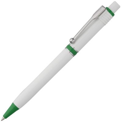 Ручка шариковая Raja, зеленая-0
