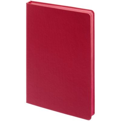 Ежедневник Grid, недатированный, красный-1