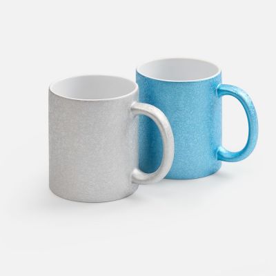 Кружка для сублимационной печати Sagredo, серебристая-3