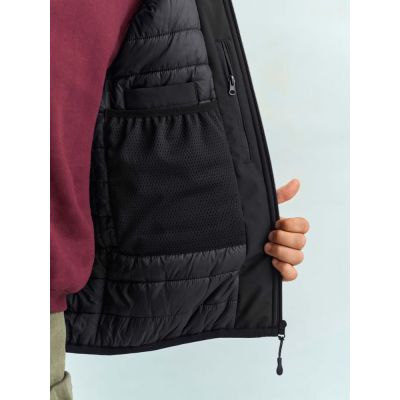 Жилет софтшелл унисекс Falcon BW, темно-серый-6