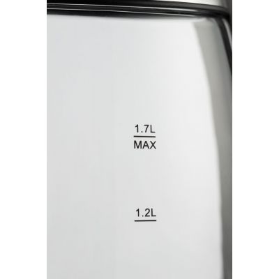 Электрический чайник Lumimore, стеклянный, серебристо-черный-4