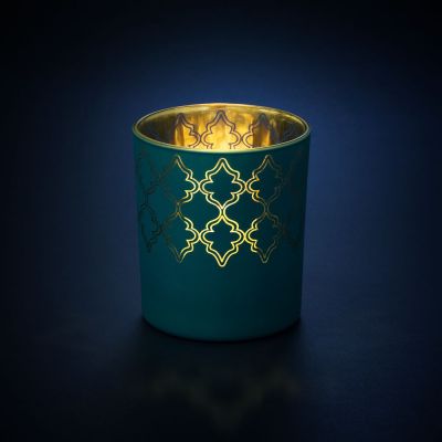 Подсвечник King, голубой-2