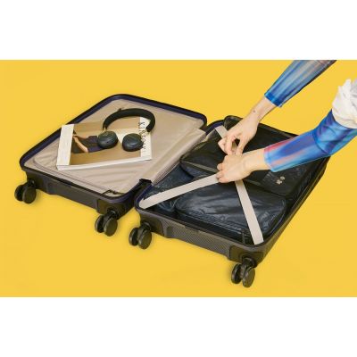 Чемодан Lightweight Luggage S, черный-3