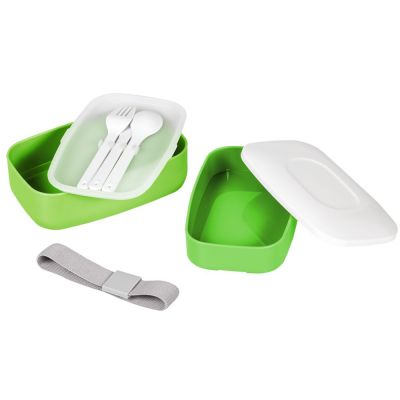 Набор ланчбоксов в термосумке Takk Mamma, зеленый-1