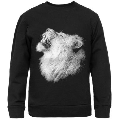 Свитшот детский Like a Lion, черный-0