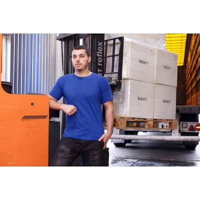 Футболка унисекс T-Bolka 180, темно-синяя-5