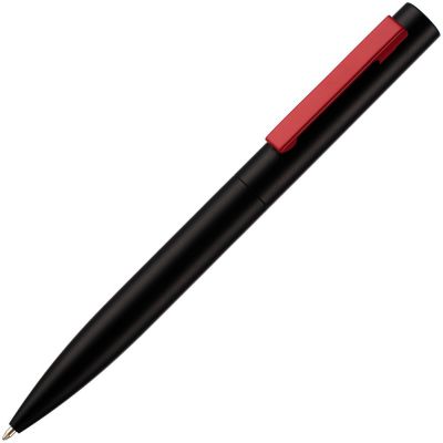 Ручка шариковая Inkolor, черная с красным-0