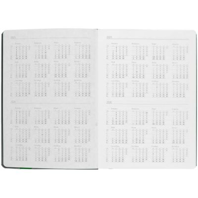 Ежедневник Rubikon на заказ, недатированный серо-зеленый-5