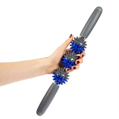 Ручной МФР-массажер Tres Picos, серый с синим-2