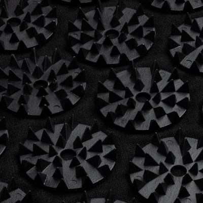 Массажный коврик с подушкой Akuna, черный-6