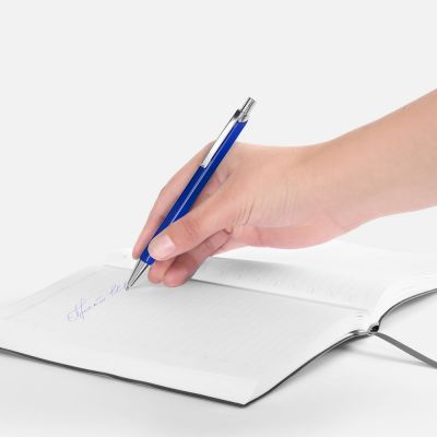 Ручка шариковая Alumno, синяя-3