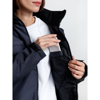 Куртка-трансформер унисекс Astana, темно-синяя-9