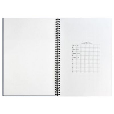 Ежедневник Notera Maxi, недатированный, синий-3