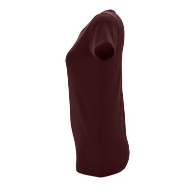 Футболка женская Regent Fit Women, темно-бордовая-2