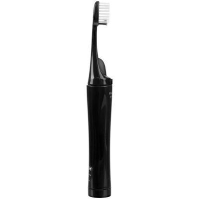 Зубная щетка с пастой Push & Brush, черная-1