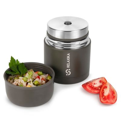 Термос для еды Relaxika 500, хаки-6