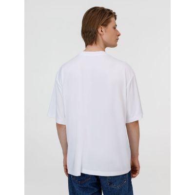 Футболка из бифлекса Morfiss, белая-5