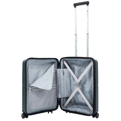 Чемодан Santiago S, темно-серый-8