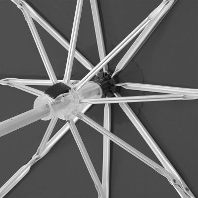 Зонт складной Fiber Alu Light, черный-7