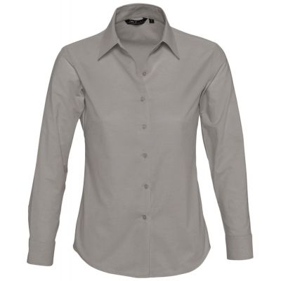 Рубашка женская с длинным рукавом Embassy, серая-0