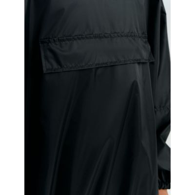 Дождевик-анорак Alatau, укороченный, черный, единый размер-7