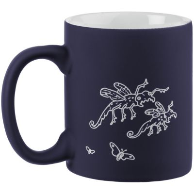 Кружка «Погоня», темно-синяя-1