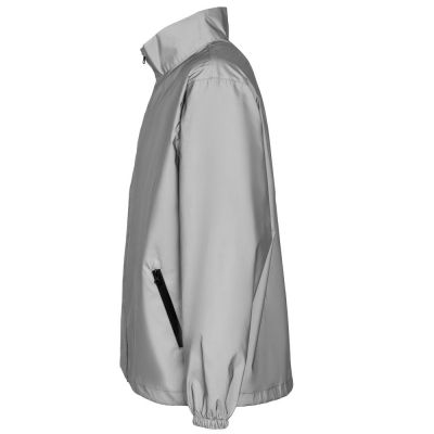 Ветровка Manifest из светоотражающей ткани, серая-3