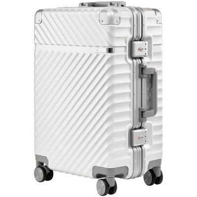 Чемодан Aluminum Frame PC Luggage V1, белый-2