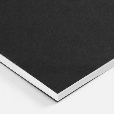 Блокнот Salvador в клетку, черный ver.2-2