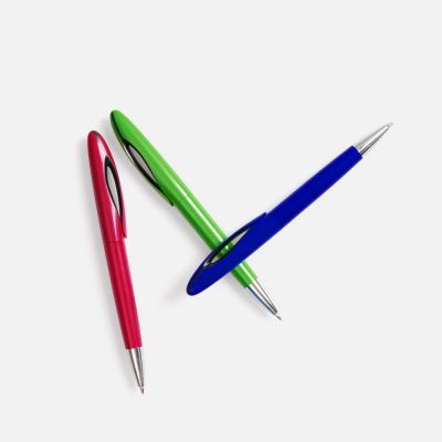 Ручка шариковая Nave Color, красная-3