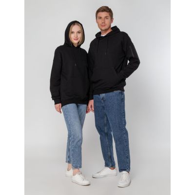 Худи унисекс Hand Some, черное-12