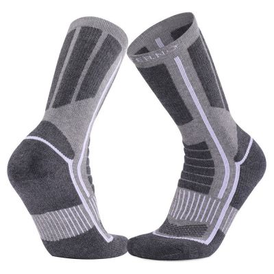 Набор из 2 пар женских термоносков Monterno Sport, серый и розовый-2