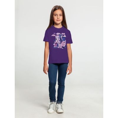 Футболка детская «Йогуртбург», фиолетовая-2