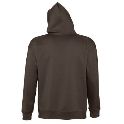 Толстовка с капюшоном Slam 320, темно-коричневая (шоколад)-1