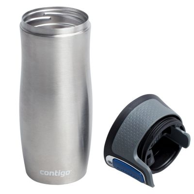 Термостакан Contigo West Loop, вакуумный, стальной цвет-2