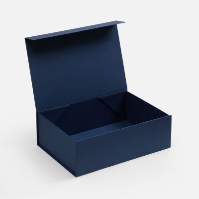 Коробка складная RealBig Fold, темно-синяя-2