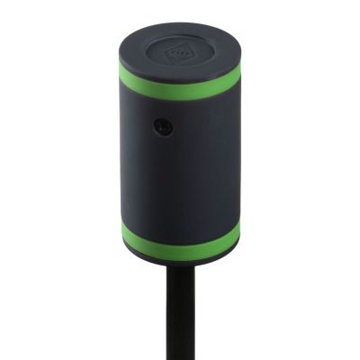 Зонт складной AOC Mini с цветными спицами, зеленое яблоко-4