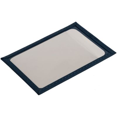 Чехол для пропуска Nubuk, синий-2