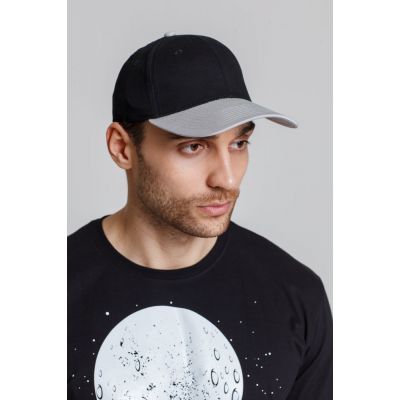 Бейсболка Ben Loyal, черная с красным-7